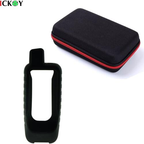 Protect Silicon Case Skin + EVA Portable Bag for Handheld GPS Garmin GPSMAP 86sc 86s 86 SC Accessories