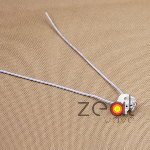 1PCS VS 324 Halogen Lampholder G4 G5.3 G6.35 High Temperature Wire