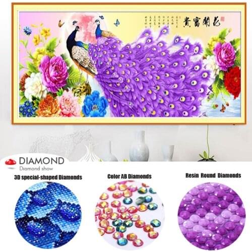 DIY,Diamond Painting,Special shape drill"Peacock"Diamond Embroidery,Full,Cross Stitch,Diamond Mosaic,Bead Picture,Home Decor