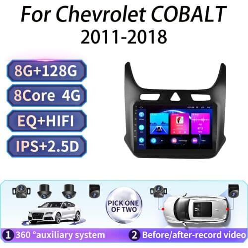 Android 8.1 2din 9inch 2GB+32GB Car DVR Logger GPS wifi Multimedia Radio Video Player Navigation for Chevrolet COBALT 2011-2018