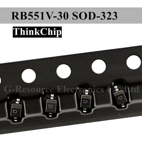 RB551V-30 SOD-323 RB551V 0805 SMD schottky diode (Marking D)