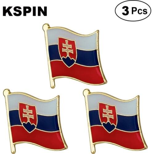 Slovakia Lapel Pin Brooches Pins Flag badge Brooch Badges
