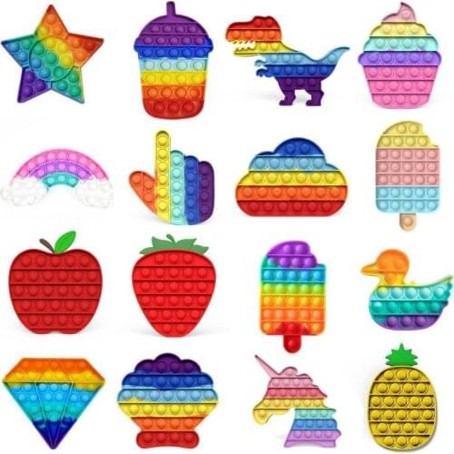 Fidget Toys Pops Simple Dimple drop shipping Antistress Toys Sensory Toy To Relieve Autism Reliver Stress Toys Free Shipping