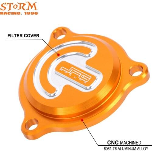 Engine Oil Filter Cover For SUZUKI LTZ400 LTZ 400 2003-2014 LTR450 LT-R450 2006-2009 Motorcycle Accessories CNC Crankcase Cap