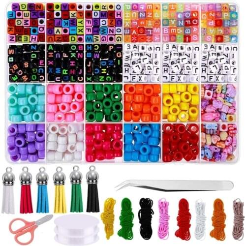 L5YA Beads For Crafts Seed Beads for Bracelets Colored Small Glass Beads for Bracelet