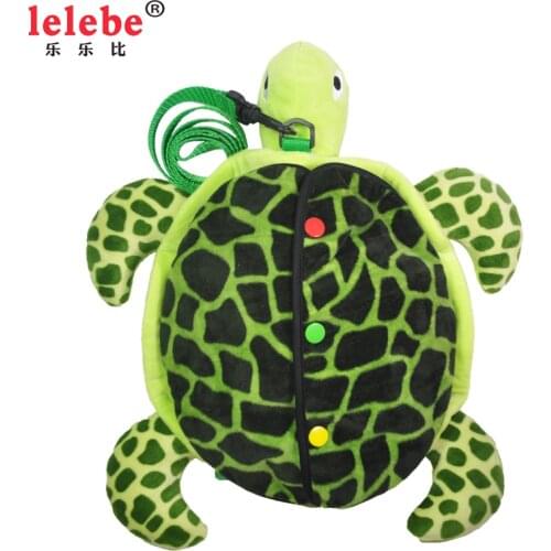 Lelebe 2019 made in china Anti-Lost Turtle Childrens knapsack with bags in bag for best selling baby product