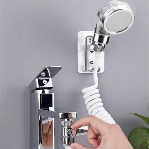 Shower Head set for Toilet Hold Hair Washing Filter Filler Shower Basin Mixer Tap Bathroom Taps Set for Utility Room Ba