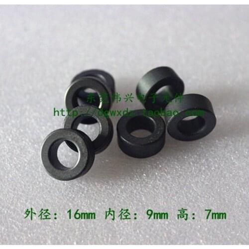 Small Magnetic Ring Ferrite Core 16*9*7 Anti-interference Winding Magnetic Ring Mn-Zn Magnetic Core 16*9*7 No Spraying