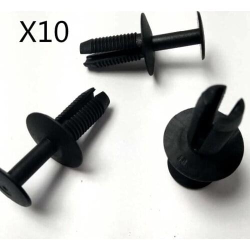 10x For BMW F30, F31, F34, F35 Plastic Rivet Trim Clips- For Boot Linings, Trim & Trunk Floor Mats 51127004445