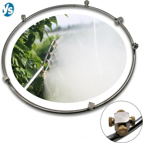 Fog Mist Nozzle Multiple Connector with 3-5 Holes, Quick Slip Lock For Fog Machine, Nozzle Adapter