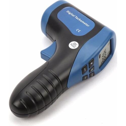 Tachometer Laser Digital Tachometer 2.5-99999 RPM Non-Contact Engine Tachometer Motor Wheel Speed Meter Hand Tools