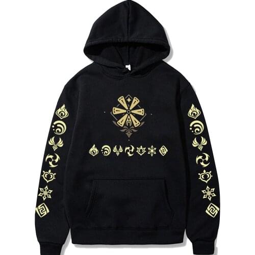 Hot Game Genshin Impact Hoodies Women/Men Sweatshirts Streetwear Graphic Hip Hop Fashion Tops