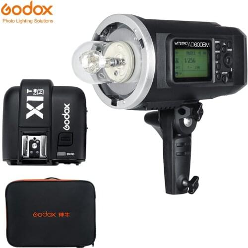 Godox AD600BM 600W HSS GN87 Bowens Mount Outdoor Flash Light with X1T-N Trigger for Nikon Camera