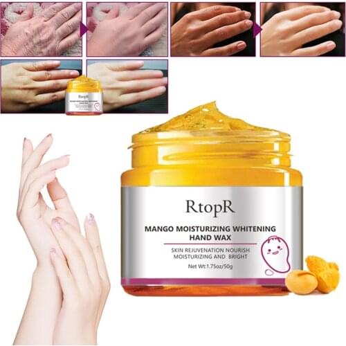 Moisturizing Hand Mask Whitening Skin Hand Wax Exfoliating Calluses Film Anti-Aging Hand Skin Cream Hand Care TSLM1