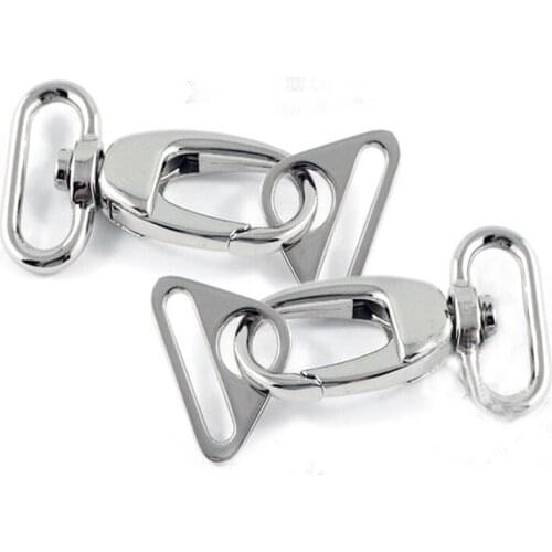 20 sets Swivel Snap Hooks lopster clasp come with Triangle Rings