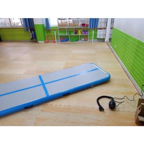 Free Shipping Inflatable Air Tumbling Mattress For Gymnastics 6M 7M 8M Airtrack Training Mat Home Use Air Floor Fitness