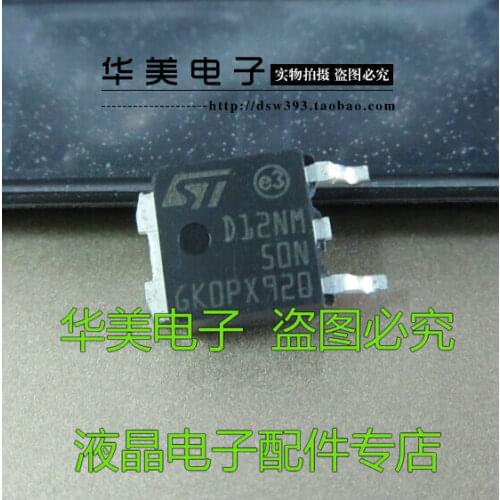 D12NM50N 12N50 Genuine SMD FET TO-252