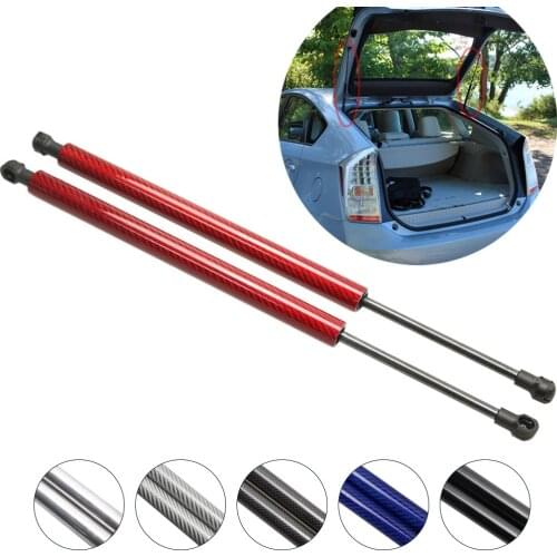 For 2010-2015 Toyota Prius Hatchback Hatch Liftgate Boot carbon fiber Auto Gas Spring Struts Lift Supports 19.88 inches