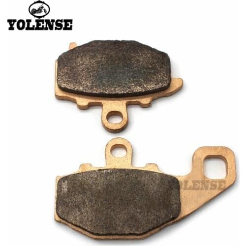 For KAWASAKI Z1000 ZR1000 2003 2004 2005 ZX10R 2004-2010 2005 2006 2007 2008 2009 Motorcycle rear brake pads brake discs