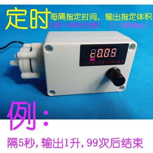 Double-head Multi-head Adjustable Speed Timing and Quantitative Diaphragm Pump Self-priming Pump Pumping Filling Machine With