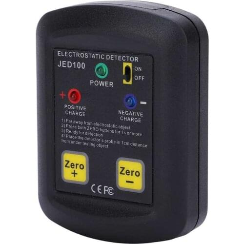 Electrostatic Voltage Tester Non-Woven Fabric Static Electricity Field Meter JED100
