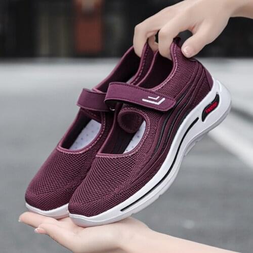 Sunmer Women Sneakers Fashion Women Vulcanized Shoes Breathable Mesh Casual Walking Sneakers Lightweight Ladies Platform Shoes
