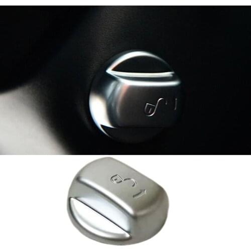 Car interior Steering Wheel Adjustment Switch Button Cover For Jaguar F-PACE 2016 2017 2018