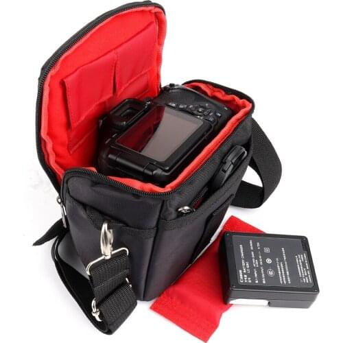 Fashion Camera Bag Case For Canon PowerShot SX60 SX50 G1X Mark II III M10 SX540 SX530 SX510 SX500 SX410 SX40 550D 600D 750D 800D