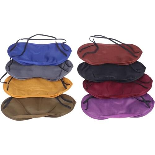 NEW 10pcs Soft Portable Fast Sleeping Eye Mask Eyeshade Cover Shade Patch Women Men Blindfold Travel Gift Travel Sleep Mask