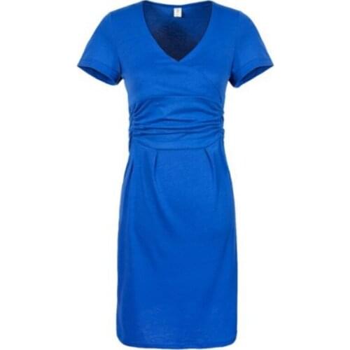 2020 New maternity casual dresses clothes for pregnant women plus size XL summer women dress pregnancy clothing M325