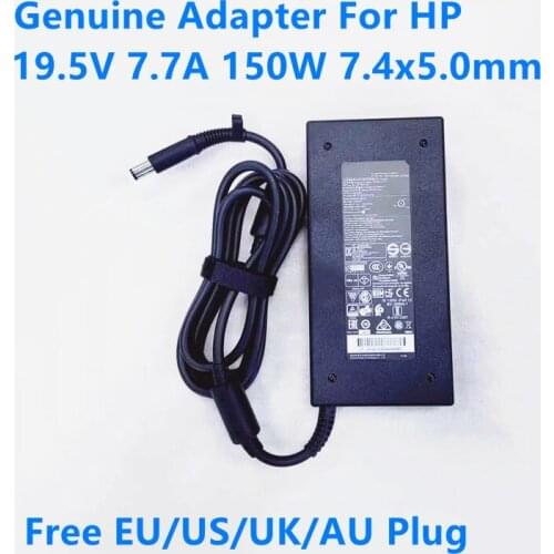 Genuine 19.5V 7.7A 150W HSTNN-CA27 HSTNN-DA27 Power Supply AC Adapter For HP 677763-003 8730W 8740W 6550b 2230s Laptop Charger