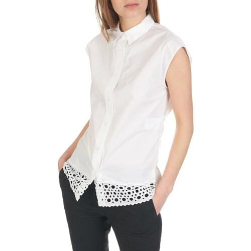 Patads French womens s s spring summer personalized bottom cut design top Ryoko c11202e