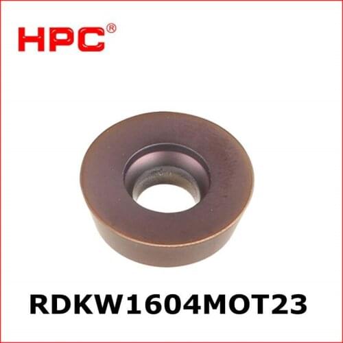 RDKW1604MOT23 ZT30 CNC cutting tools tungsten carbide milling inserts for milling tool