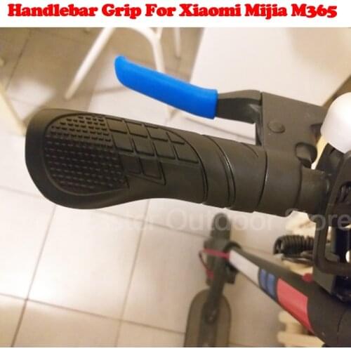 Handlebar Grips Set for Xiaomi Mi M365 Electric Scooter Grip Fixed Gear Anti-Skid Rubber Handlebar Grips For Xiaomi M365 Parts