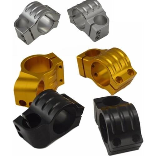 Universal 7/8" 22MM CNC Aluminum Clip On Ons Clipon Fork Handlebars Head 33MM 35MM 37MM 41MM 50MM Riser Regular Motorcycl