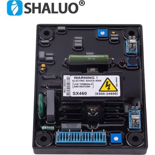 High quality SX460 AVR Brushless Alternator Voltage Stabilizer 110V 220V AVR Development Board Adjuster for Generator Regulator