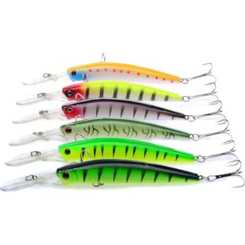 1Pcs Minnow Fishing Lures Hard Bait 14.5cm 15g Jig wobbler Bass Pike Lure Plastic Artificial Baits for Fishing Tackle Crankbait