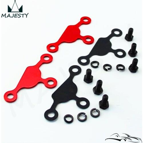 2PCS EGR Block Off Delete Plate Gasket Blocker For S**ilvia S13 S14 240sx KA24DE DOHC