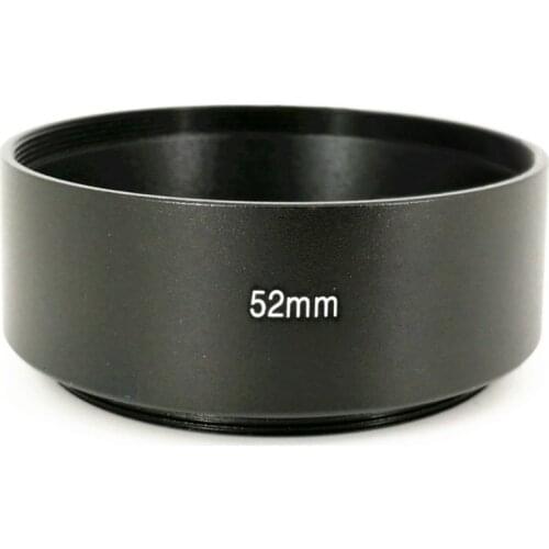 52mm Metal Lens Hood Shade for YongNuo YN 50mm f/1.8 & 35mm f/2.0 EF Mount / YN35mm F2 F2.0 / YN50 YN50mm F1.8
