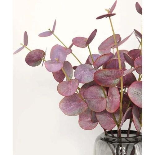 6pcs simulation eucalyptus leaves money leaf grass living room furnishings decorated with eucalyptus leaves green farmhouse