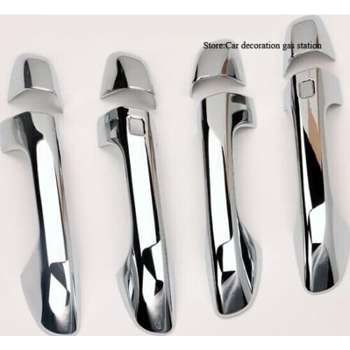 8pcs ABS Chrome Door Handle Cover For kia Sportage 2016 2017 kx5 Car Styling Auto Accessories