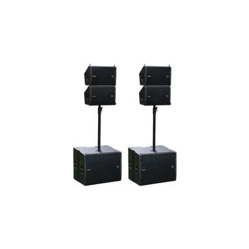 DR-001 10 inch active waterproof small line array 4+2 performance set wedding annual meeting opening stage audio