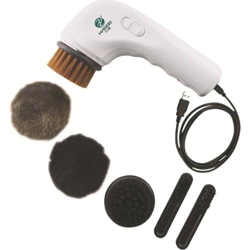 Electric Shoe Brush Shoe Machine Shoe Shine USB Interface Charging Multifunction Handheld Mini Electric Shoe Polisher Smooth