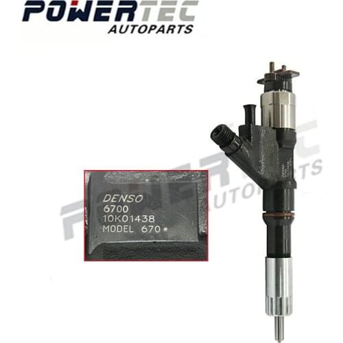 Fuel diesel engine injector 095000-6700 For HEAVY TRUCK W615 Diesel fuel engine injector 6700 common rail injection