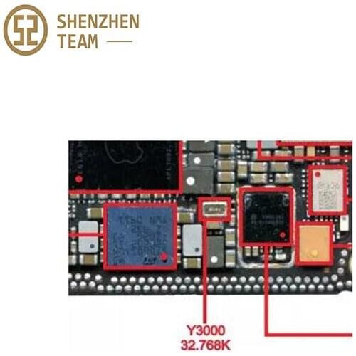 SZteam 10pcs/lot For iphone 11 11Pro/Max Y3000 32.768KHZ Critical