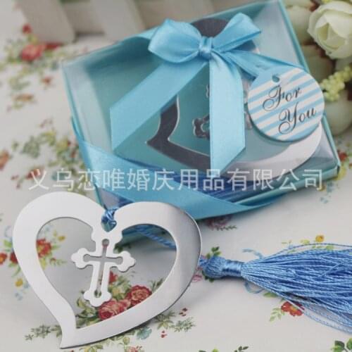 Hot sale Wedding favors BM009 200PCS/LOT Factory directly saleLove Story Silver-Finish Heart-Shaped Bookmark