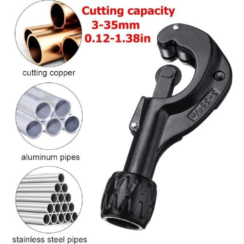 Copper Vinyl Brass Pipes Tube Cutter Scissor Cutting Tool For 3mm-35mm G type Metal/Plastic Tube Knife Cut Plumbing Tool