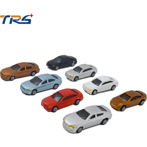 1:200 Scale Model Car Painted Kit Mini Car For Architecture Toys Sand Table Diorama Landscape Train Building Layout Plastic