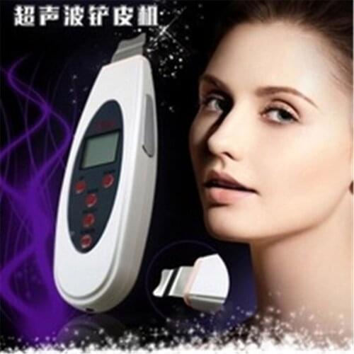 New LW-006 Portable Digital LCD Ultrasound Facial Cleaner,Skin cleaner Machine for dead skin cleansing blackhead facial beauty