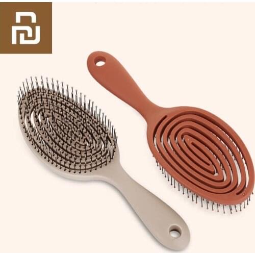 Original Youpin Xinzhi Relaxing elastic massage Comb Portable Hair Brush Massage Brush Anti-static Magic Brushes Head Combs